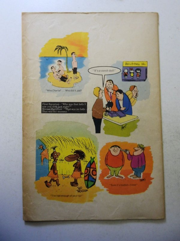 Groovy #1 (1968) GD+ Condition moisture stains