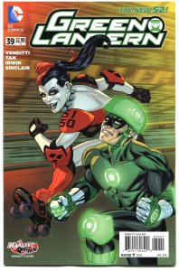 DC Comics New 52 Green Lantern #39 Harley Quinn Variant Cover