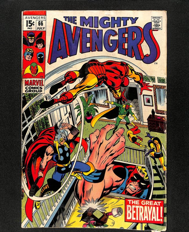 Avengers #66 1st Appearance Adamantium!