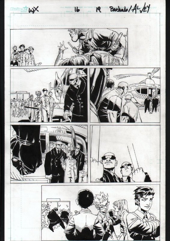 Uncanny X-Men #16 Page 19 Original Comic Book Art - Chris Bachalo