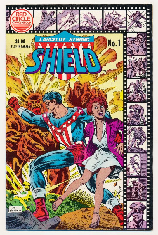 Shield Steel Sterling (1983) #1-7 FN/VF Complete Series