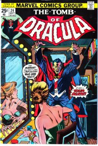 Tomb of Dracula(vol. 1) # 24 Blade The Vampire Hunter