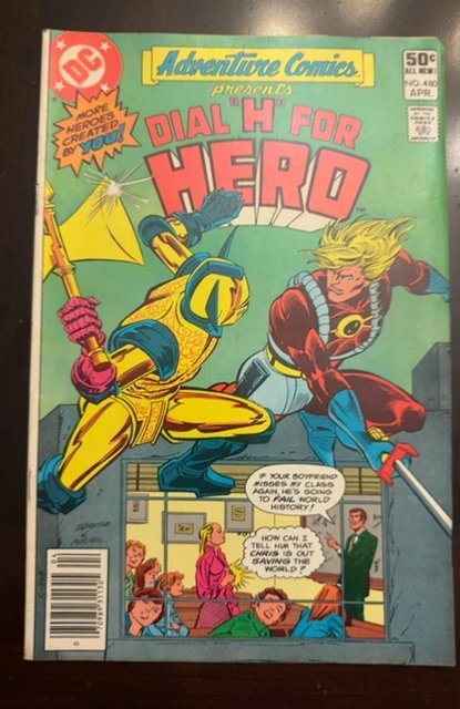 Adventure Comics #480 (1981) Dial H for Hero 