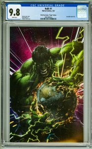 Hulk #1 CGC 9.8! Black Flag Comics Virgin Edition!