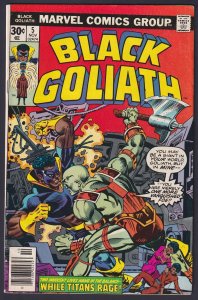 Black Goliath #5 1976 Marvel Last Issue 7.0 Fine/Very Fine comic
