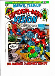 Marvel Team-Up #5 (Nov-72) VF- High-Grade Spider-Man