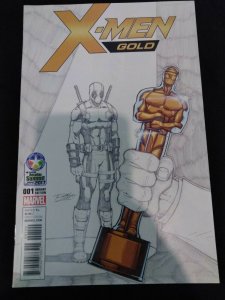 Marvel Comics X-Men Gold #1 RON LIM SKETCH COVER VARIANT NM-