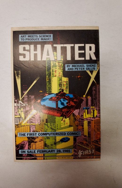 American Flagg! #21 (1985) NM First Comic Book J732