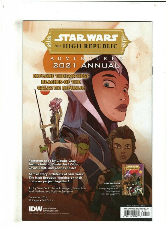 Star Wars High Republic Adventures #11 NM- 9.2 IDW Comics 2021
