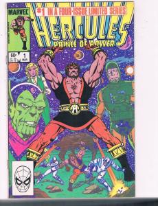 Hercules Prince Of Power #1 VF Marvel Four Issue Limited Series Comic Book DE7