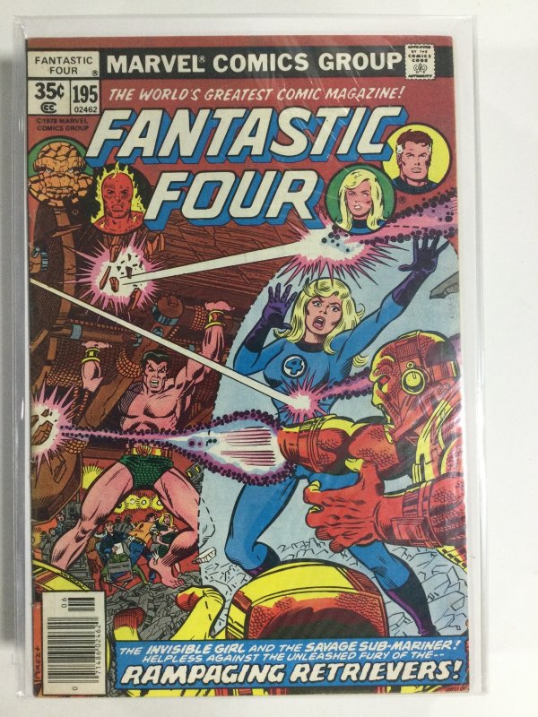 Fantastic Four #195 (1978) FN3B119 FINE FN 6.0