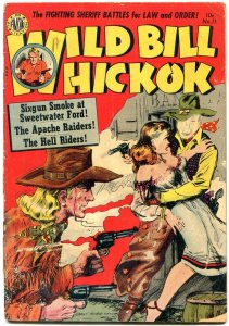 Wild Bill Hickok #11 1952- Avon Golden Age Western reading copy