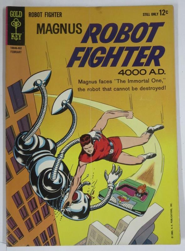 MAGNUS  ROBOT FIGHTER  5 (Gold Key, 2/1964) GOOD (G) COMICS BOOK