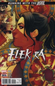 Elektra (5th Series) #2 VF/NM ; Marvel | Running With The Devil