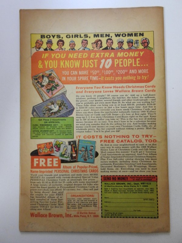 Outer Space  (1968) #1 The 3rd Planet! Sharp VG Condition!