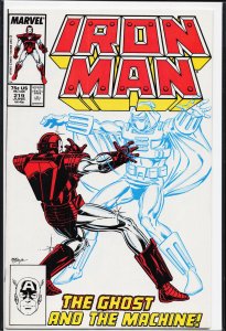 Iron Man #219 (1987) Iron Man [Key Issue]