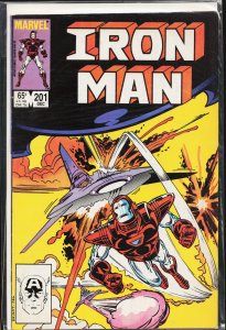 Iron Man #201 (1985) Iron Man