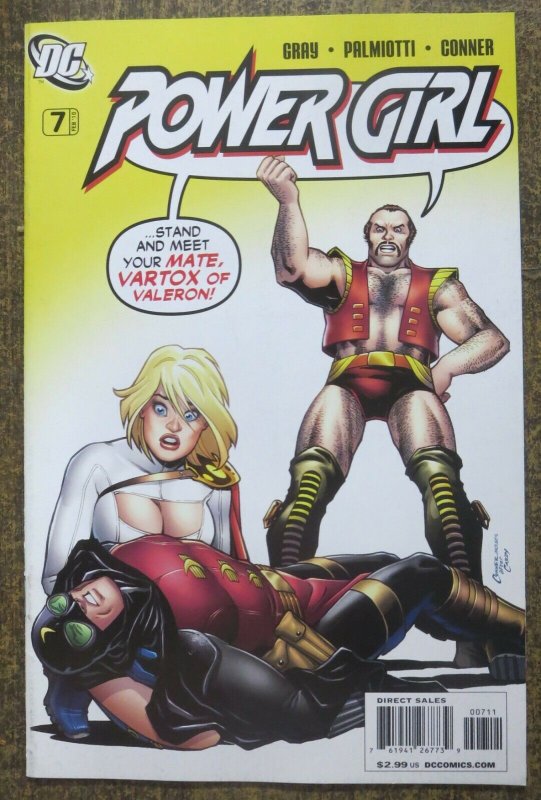 POWER GIRL #7 (DC, 2/2010) VF-NM Amanda Conner, Jimmy Palmiotti