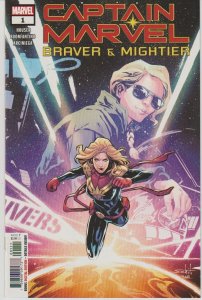 Captain Marvel Braver & Mightier # 1 Cover A NM Marvel 2019 [M4]