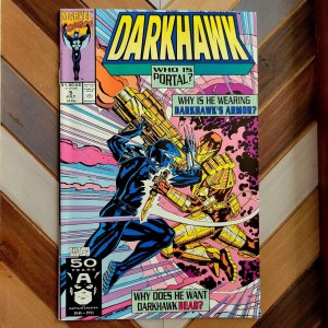 Darkhawk #5 NM- (Marvel 1991) Co-starring PORTAL and The GUARDSMEN