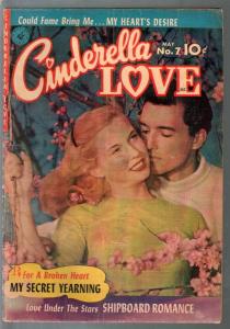 Cinderella Love Vol. 2 #7 1952-Fran Matera-Mike Sekowsky-Bob Oksner-VG-