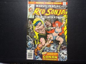 Marvel Feature #7 (1976) Conan Vs Red Sonja VG