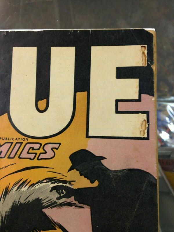 Clue Comics Vol.2 #1 GD Hillman (Mar. 1947) Simon/Kirby