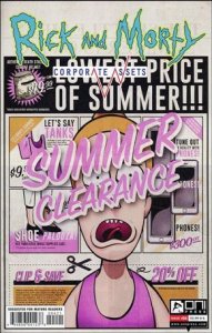 Rick and Morty: Corporate Assets 4-B Ryan Lee Cover VF/NM