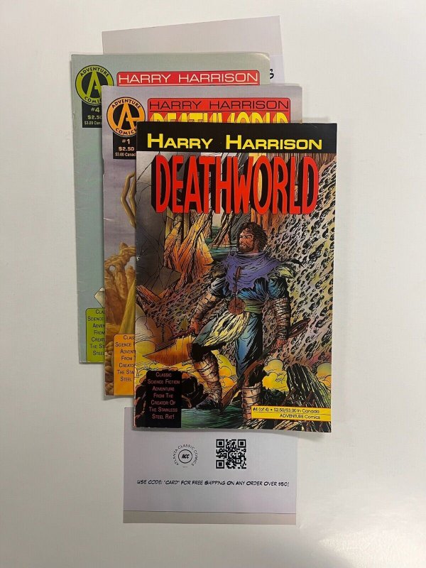 3 Death World Indie Comic Books # 1 4 4 18 JS30