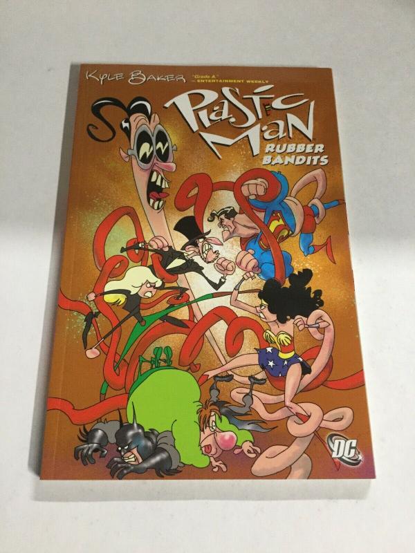 Plastic Man Vol 2 Rubber Bandits Nm Near Mint DC Comics Sc Tpb