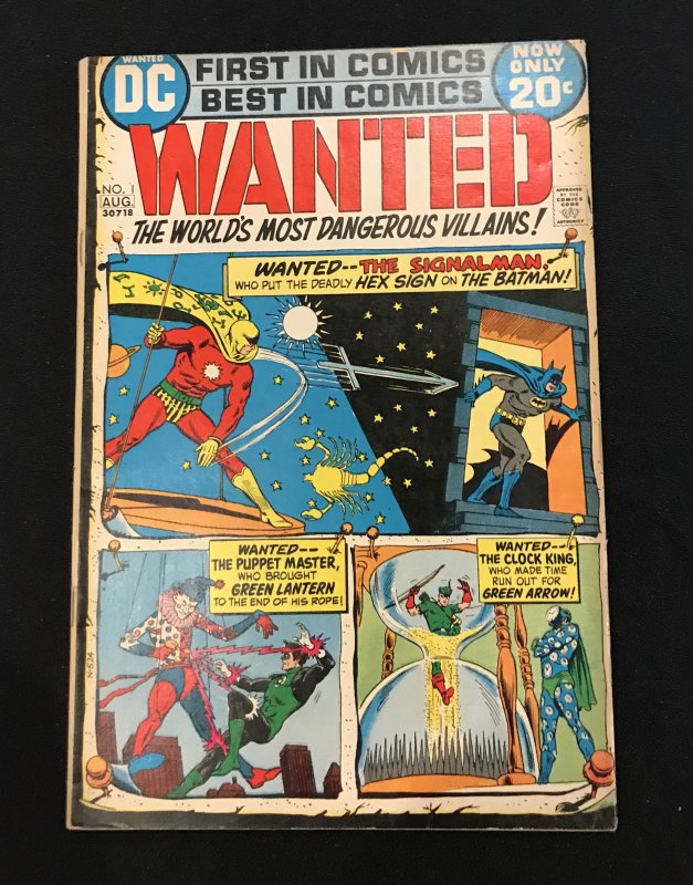 Wanted, The World's Most Dangerous Villains #1 (1972)