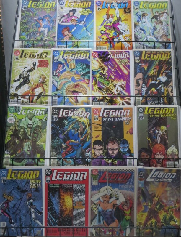 LEGION OF SUPERHEROES (1989, 4th series, DC) #0-125, Annuals #1-7 COMPLETE!VF/+