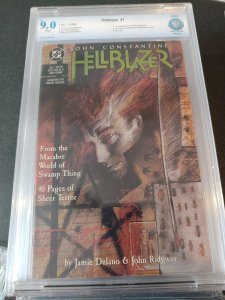 ​HELLBLAZER #1 CBCS 9.0 1ST APPEARANCE OF JOHN CONSTANTINE IN HIS OWN TITLE