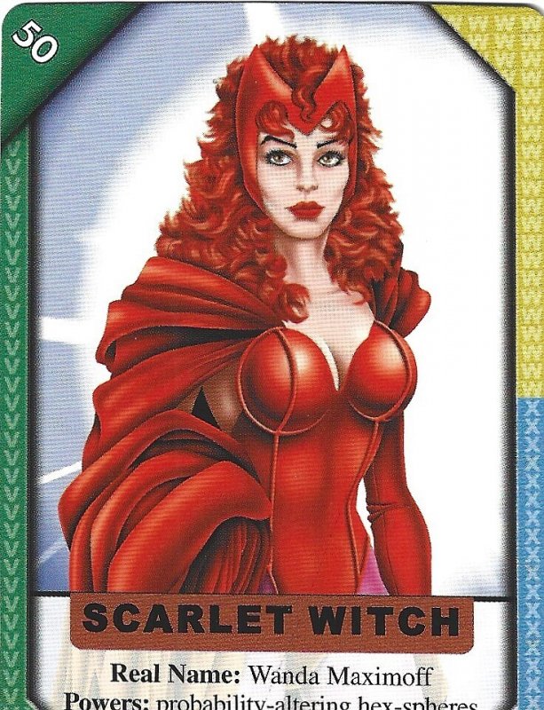 2001 Marvel Recharge  - Scarlet Witch