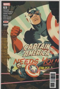 Captain America # 702 Cover A NM Marvel 2018 [J3]