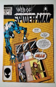 Web of Spider-Man #12 (1986) Marvel Comic Book J753