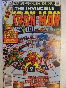 INVINCIBLE IRON MAN #123