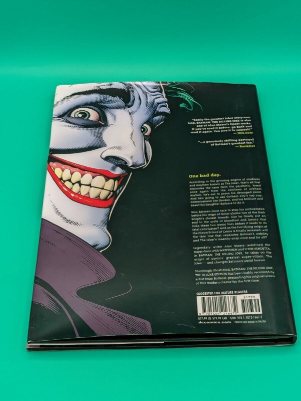 Batman The Killing Joke The Deluxe Edition DC Comics 2012 Hard Cover