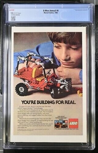 X-Men Annual #6 1982 Marvel Comics CGC 9.8 White Pages 006