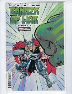 Hulk Vs Thor Banner Of War Alpha (2022) Cover E & Cover F set of 2 {NM}