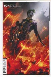 BATMAN (2016 DC) #95 VARIANT CARD STOCK F MATTINA VAR ED JOKER WAR