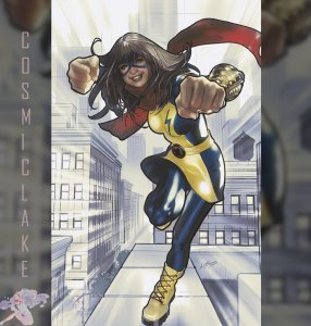 MS. MARVEL: MUTANT MENACE #1 1:100 RATIO LOBOS VIRGIN VARIANT PREORDER 3/6 ☪