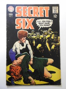 Secret Six #6 (1969) VG Condition