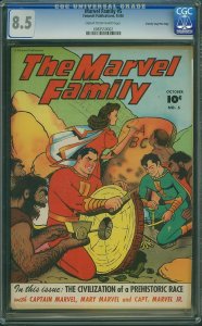 Marvel Family #5 (1946) CGC 8.5 VF+