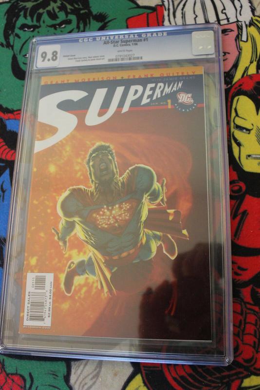 All-Star Superman #1 (DC, 2006) CGC NM/MT 9.8 White pages