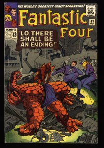 Fantastic Four #43 VG+ 4.5