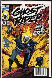 Ghost Rider #11 Newsstand Edition (1991) Ghost Rider