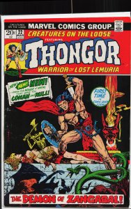 Creatures on the Loose #22 (1973) Thongor