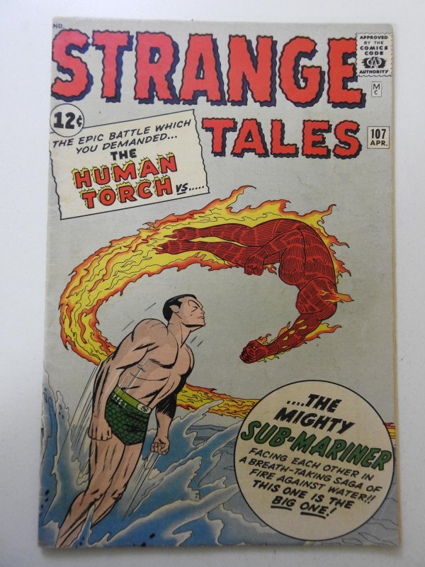 Strange Tales #107 (1963) VG+ Condition!