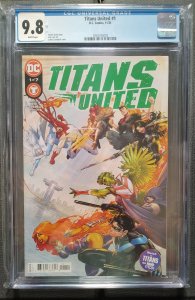 CGC Graded 9.8 Titans United #1 (2021)